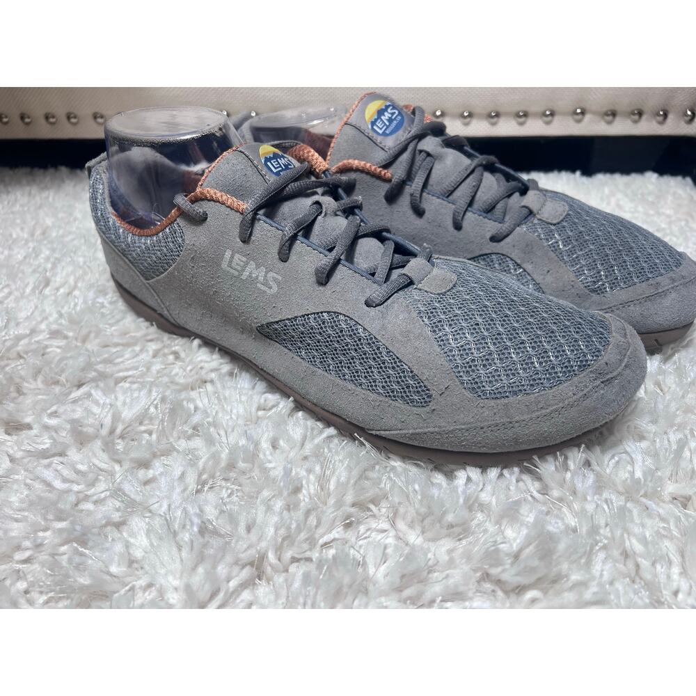 Lems Primal 2 Gray Mens 13 Women’s 14.5 Unisex Barefoot Shoe